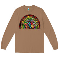 Toasted Coconut Christmas cowboy boots rainbow Long Sleeve Tee - RanaPortraitStore