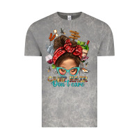 Camp Hair Dont Care Messy Bun Bbs Vintage Tee | Teevron