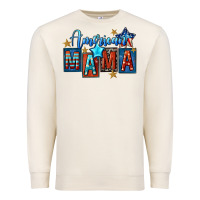 Sandshell American mama 4th of july Premium Sweatshirt - FaDigitalArtStudio