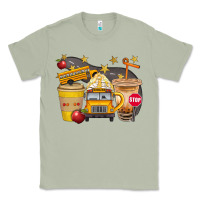 Matcha School Bus Coffee And Star Bbs Classic Tee - BundleAndBundleShop