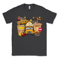 Smoke School Bus Coffee And Star Bbs Classic Tee - BundleAndBundleShop