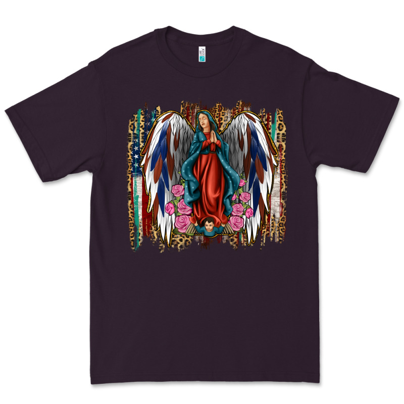 Lady Of Guadalupe 4th Of July Premium Tee by Jasminsmagicworld | Teevron