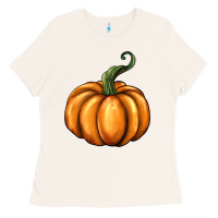 Bone pumpkin Ladies Tee - BarkalooDesign