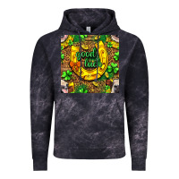 Cloud Black St. Patricks good luck with cow digital paper Vintage Hoodie - BundleAndBundleShop