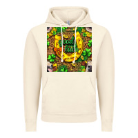 Vintage Artic St. Patricks good luck with cow digital paper Vintage Hoodie - BundleAndBundleShop