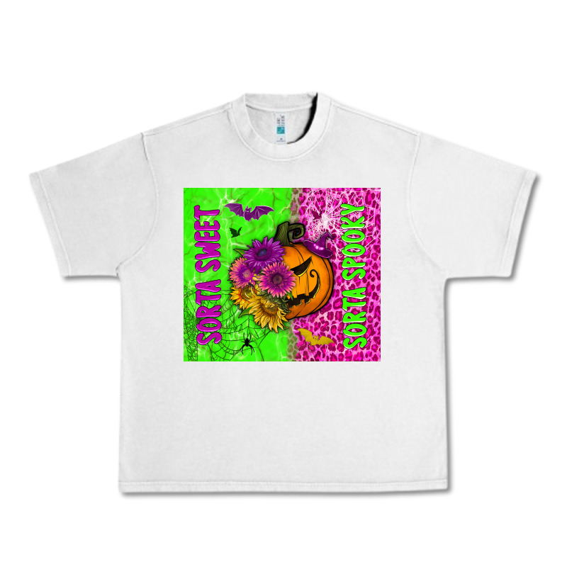 Sorta Sweet Sorta Spooky Tumbler Urban Heavy Tee by BundleAndBundleShop | Teevron