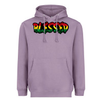 Lavender Juneteenth blessed Heavyweight Hoodie - FaDigitalArtStudio