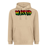Mushroom Juneteenth blessed Heavyweight Hoodie - FaDigitalArtStudio