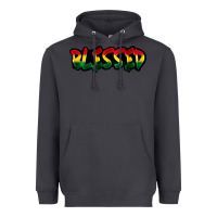Smoke Juneteenth blessed Heavyweight Hoodie - FaDigitalArtStudio