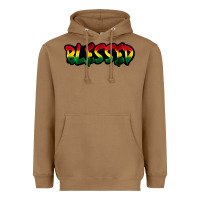 Toasted Coconut Juneteenth blessed Heavyweight Hoodie - FaDigitalArtStudio