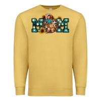 Antique Gold Western Mom Mother's Day Premium Sweatshirt - FaDigitalArtStudio