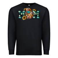 Black Western Mom Mother's Day Premium Sweatshirt - FaDigitalArtStudio