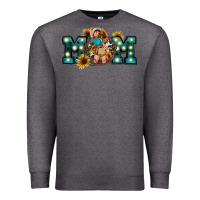 Charcoal Heather Western Mom Mother's Day Premium Sweatshirt - FaDigitalArtStudio