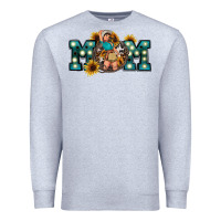 Heather Grey Western Mom Mother's Day Premium Sweatshirt - FaDigitalArtStudio