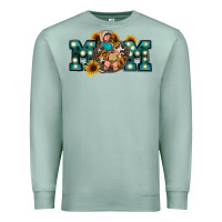 Seafoam Western Mom Mother's Day Premium Sweatshirt - FaDigitalArtStudio