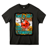 Asphalt Western Just A Girl Who Loves Ladybug Heavy Core Tee - LillyAllenDesigns