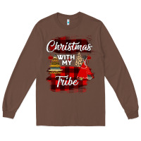 Chestnut Christmas With My Tribe Long Sleeve Tee - Bettercallsaul