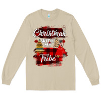 Mushroom Christmas With My Tribe Long Sleeve Tee - Bettercallsaul