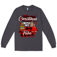Smoke Christmas With My Tribe Long Sleeve Tee - Bettercallsaul