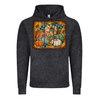 Vintage Arctic pumpkins with sunflowers Vintage Hoodie - RanaPortraitStore