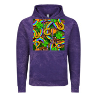 Cloud Purple St. Patricks rainbow seamless Vintage Hoodie - BundleAndBundleShop