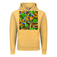 Vintage Mustard St. Patricks rainbow seamless Vintage Hoodie - BundleAndBundleShop