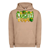 Pigment Burro Lucky Vibes Urban Hoodie - CowhideDigitalArt