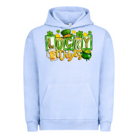 Pigment Grape Ice Lucky Vibes Urban Hoodie - CowhideDigitalArt