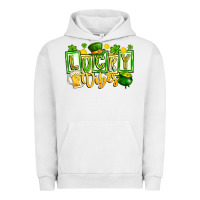 Pigment Lunar Rock Lucky Vibes Urban Hoodie - CowhideDigitalArt