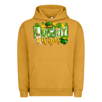 Pigment Peanut Butter Lucky Vibes Urban Hoodie - CowhideDigitalArt