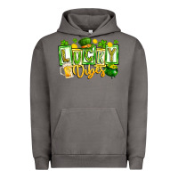 Pigment Tornado Lucky Vibes Urban Hoodie - CowhideDigitalArt