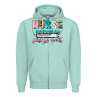 Nurse In Progress Zipper Hoodie | Teevron