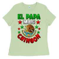 Matcha El Papa Mas Chingon Mexican Ladies Tee - LillyAllenDesigns