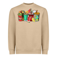 Mushroom Fruits coffee cups Heavyweight Sweatshirt - NancyCooperArtShop