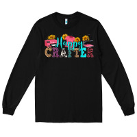 Black happy crafter Long Sleeve Tee - RanaPortraitStore