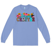 Colony Blue happy crafter Long Sleeve Tee - RanaPortraitStore
