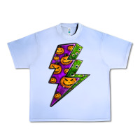 Grape Ice halloween lightning bolt Urban Heavy Tee - BundleAndBundleShop