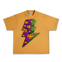 Peanut Butter halloween lightning bolt Urban Heavy Tee - BundleAndBundleShop