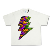 Pistachio halloween lightning bolt Urban Heavy Tee - BundleAndBundleShop