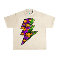 Sandshell halloween lightning bolt Urban Heavy Tee - BundleAndBundleShop