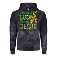 Cloud Black I Don't Need Luck I've Got Jesus St. Patricks Vintage Hoodie - BundleAndBundleShop