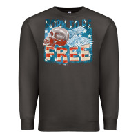 Smoke Born to be free Premium Sweatshirt - FaDigitalArtStudio