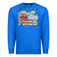 True Royal Born to be free Premium Sweatshirt - FaDigitalArtStudio