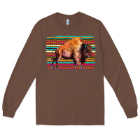 Chestnut Aztec Buffalo Long Sleeve Tee - Bettercallsaul