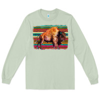 Matcha Aztec Buffalo Long Sleeve Tee - Bettercallsaul