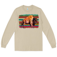 Mushroom Aztec Buffalo Long Sleeve Tee - Bettercallsaul