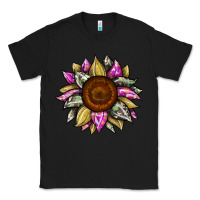 Black sunflower camouflage Classic Tee - JahusDesignShop