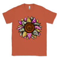 Copper sunflower camouflage Classic Tee - JahusDesignShop