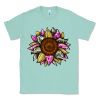 Seafoam sunflower camouflage Classic Tee - JahusDesignShop
