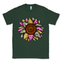 Sports Green sunflower camouflage Classic Tee - JahusDesignShop